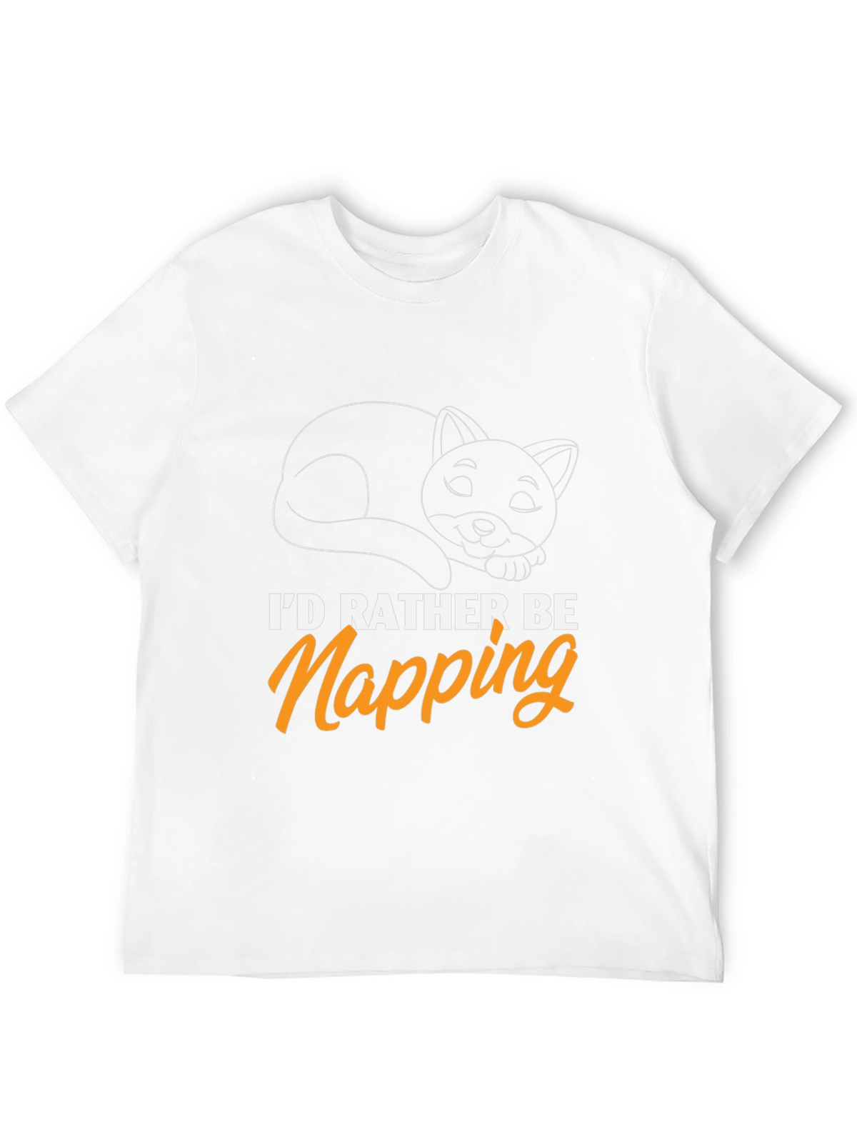 Id Rather Be Napping Cat T-Shirt