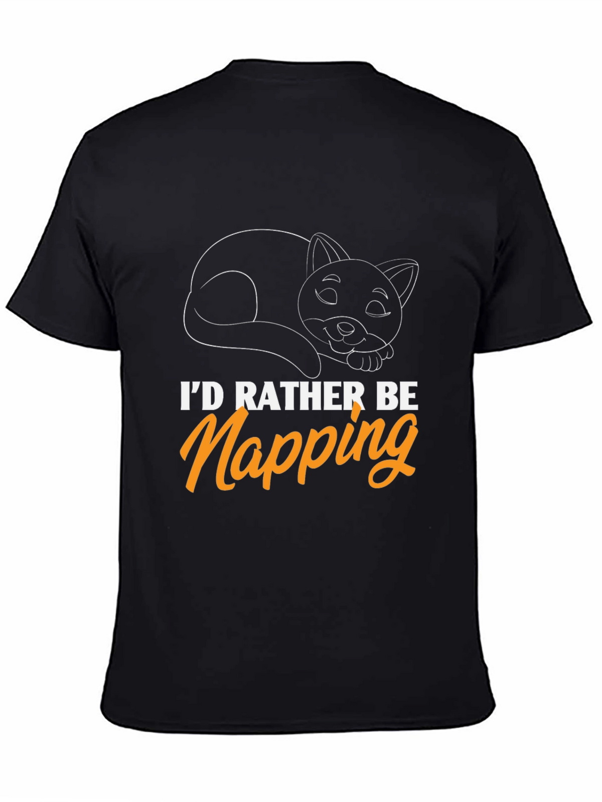 Id Rather Be Napping Cat T-Shirt