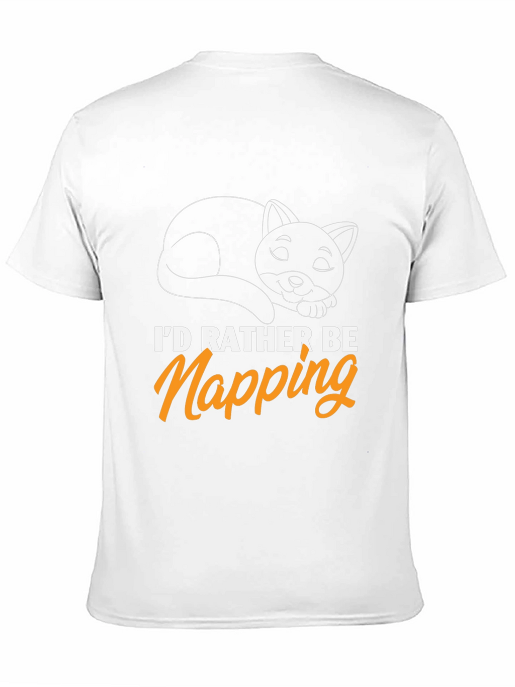 Id Rather Be Napping Cat T-Shirt