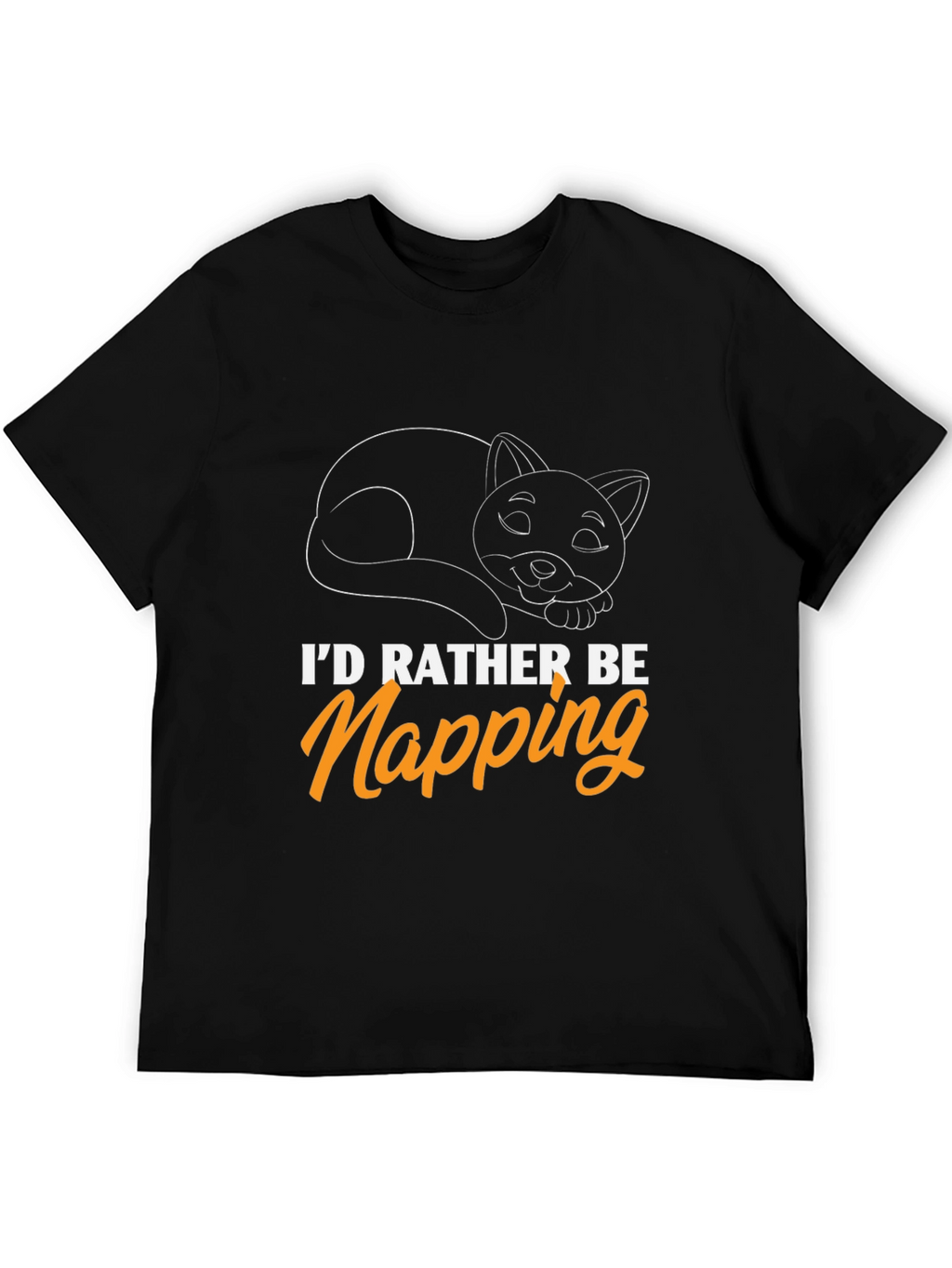 Id Rather Be Napping Cat T-Shirt