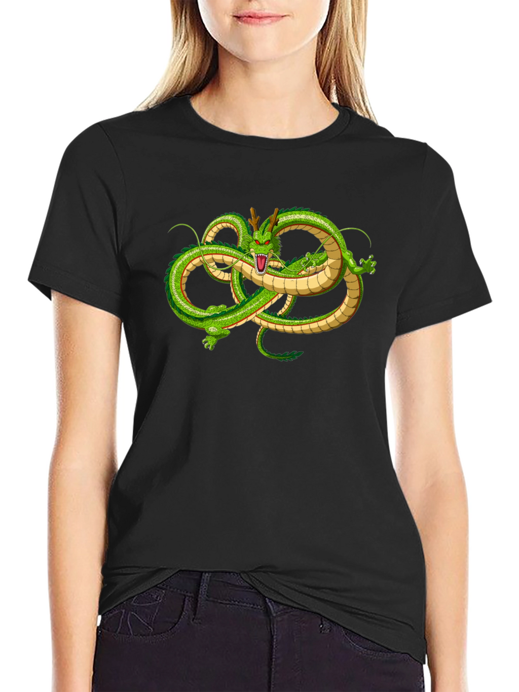 Shenron Dragon Ball Z Black Graphic Tee