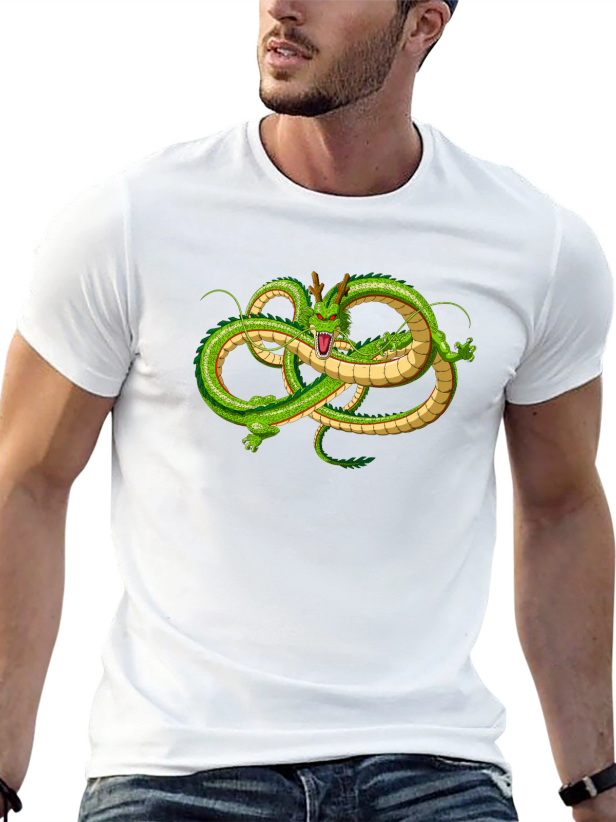 Shenron Dragon Ball Z Black Graphic Tee