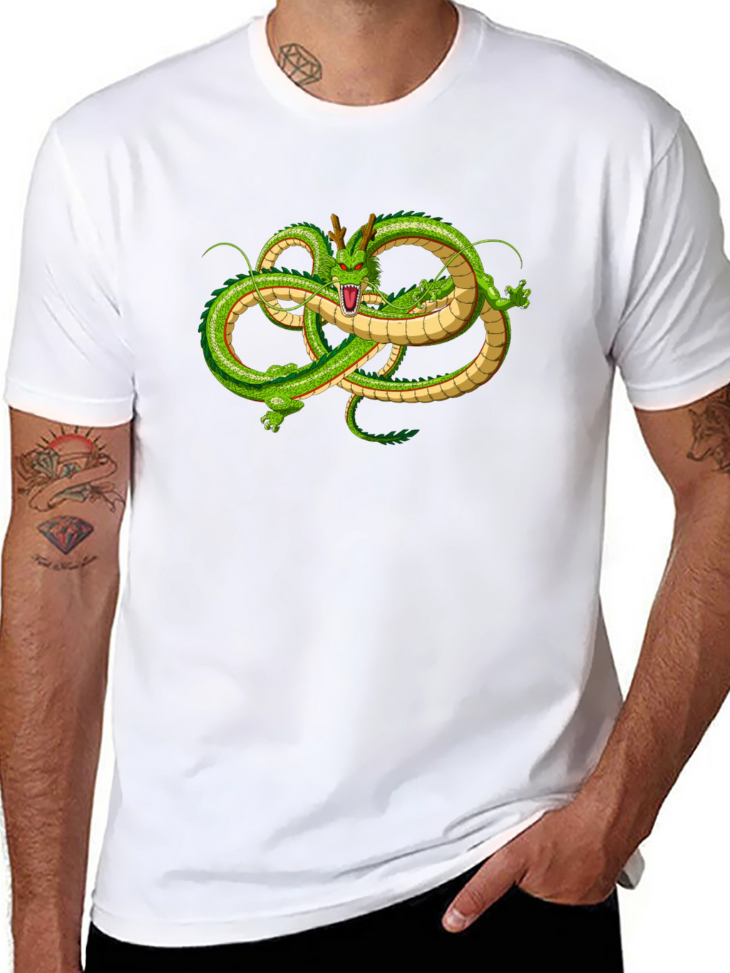 Shenron Dragon Ball Z Black Graphic Tee