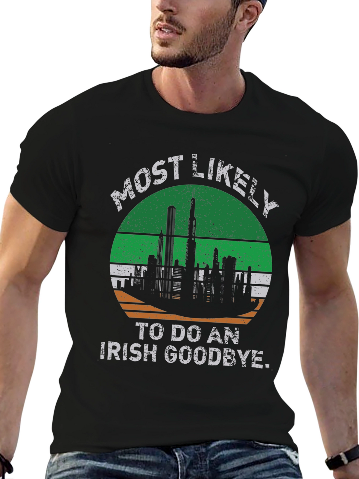 Most Likely to Do an Irish Goodbye T-Shirt