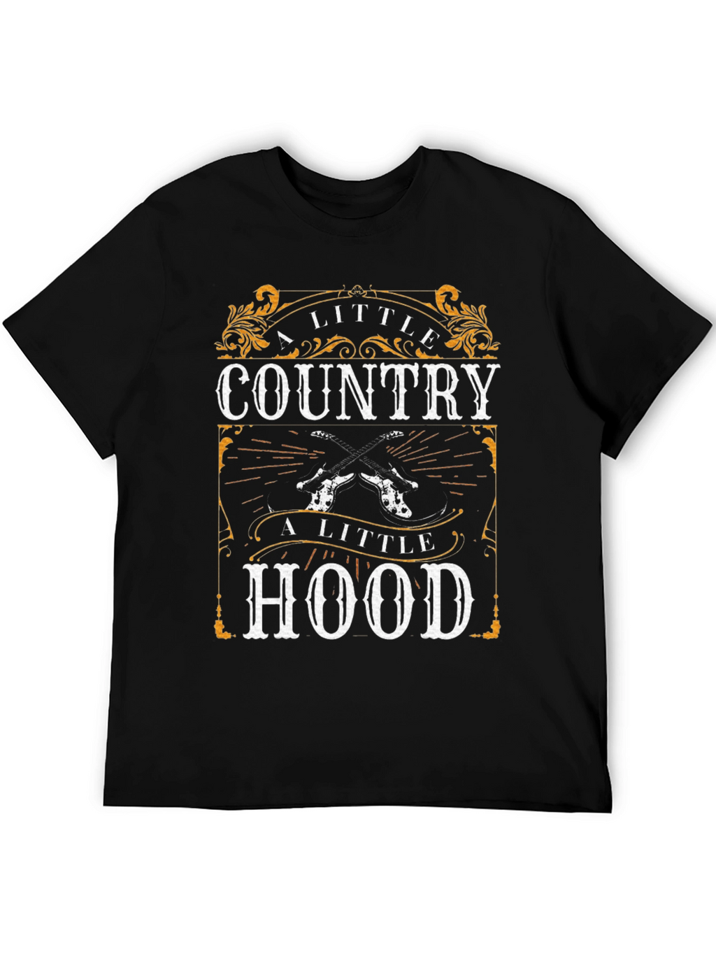 A Little Country A Little Hood Graphic T-Shirt