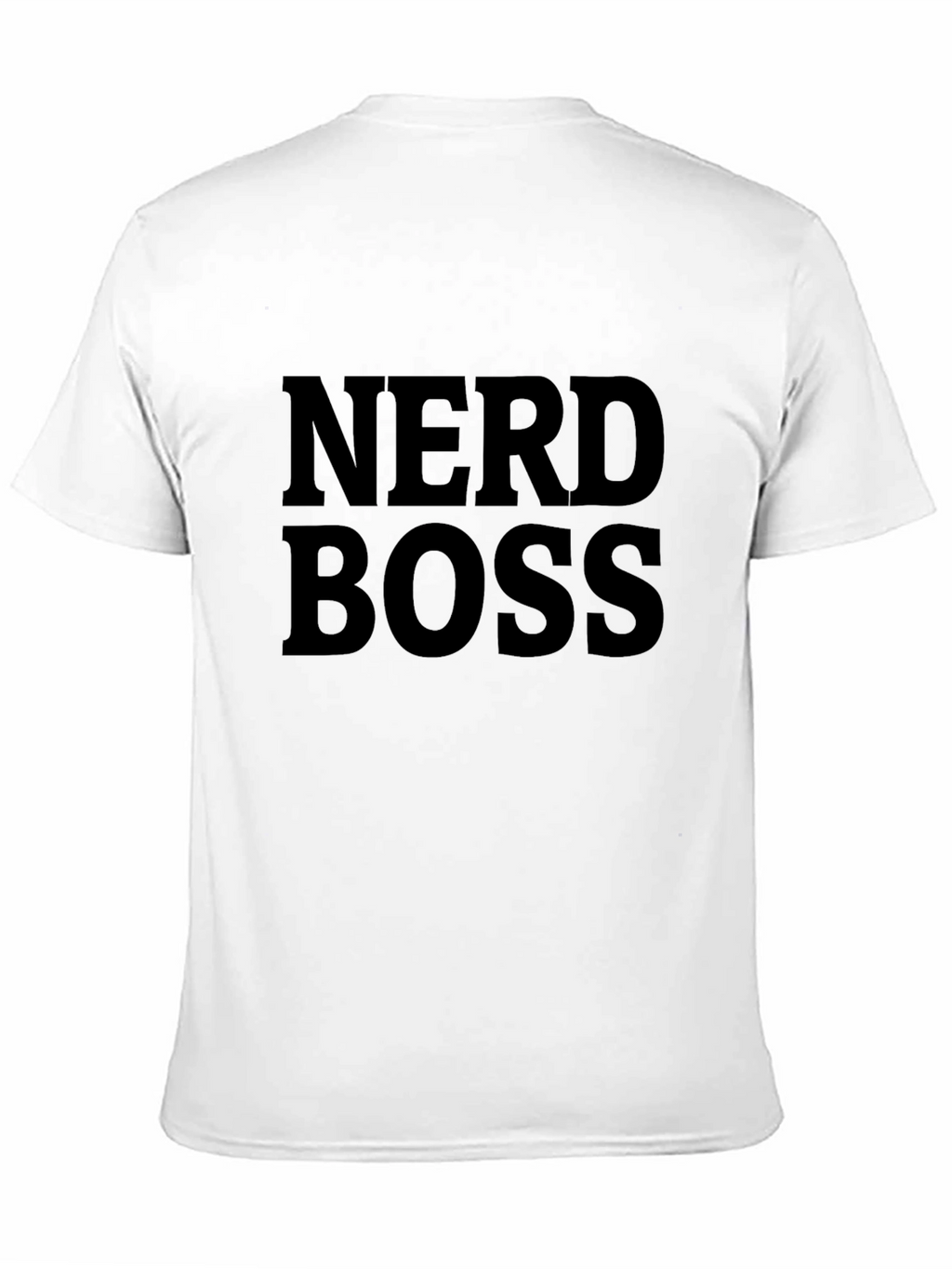 Nerd Boss Black Graphic T-Shirt
