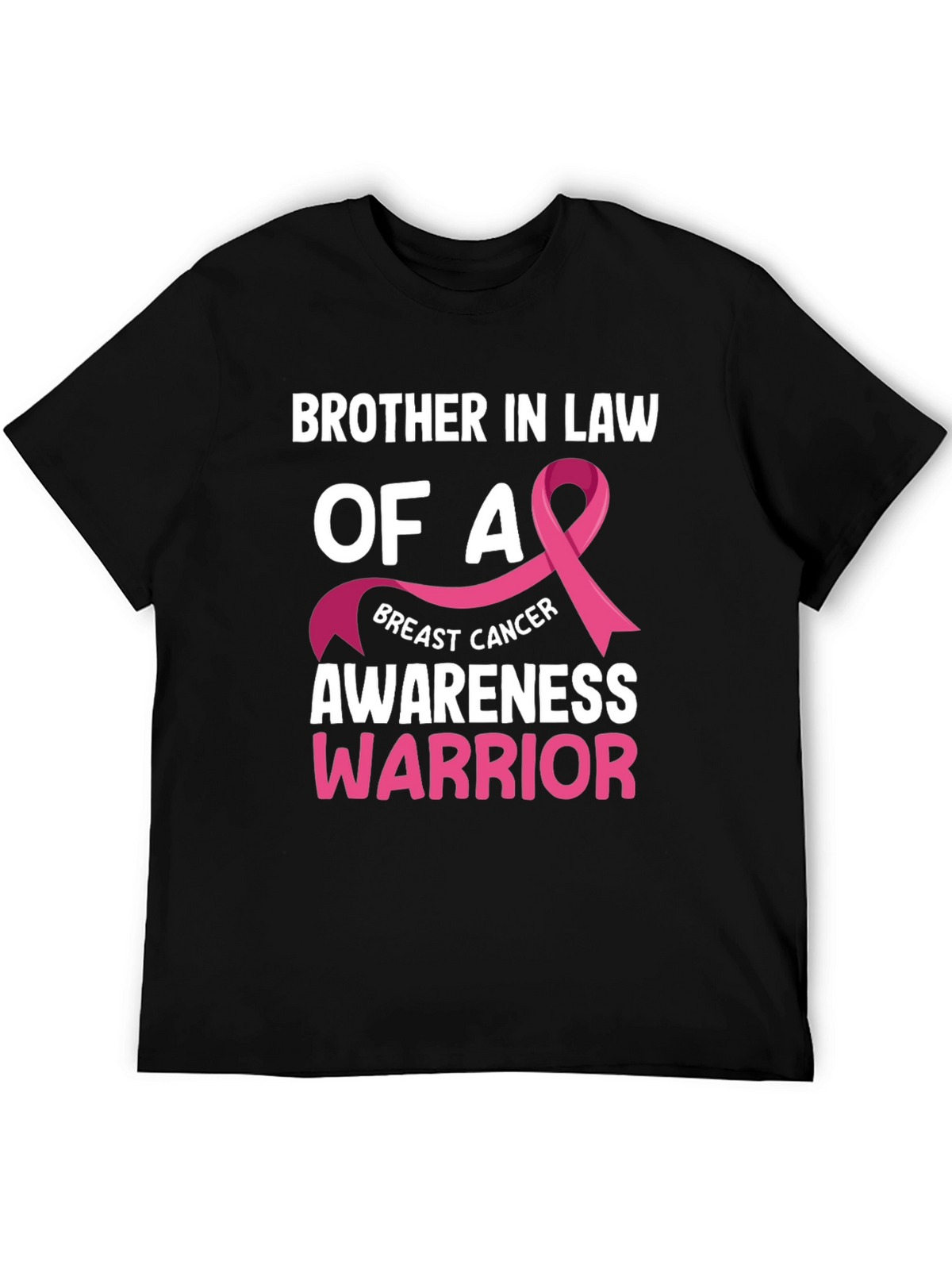 Breast Cancer Awareness Brother In Law T-Shirt