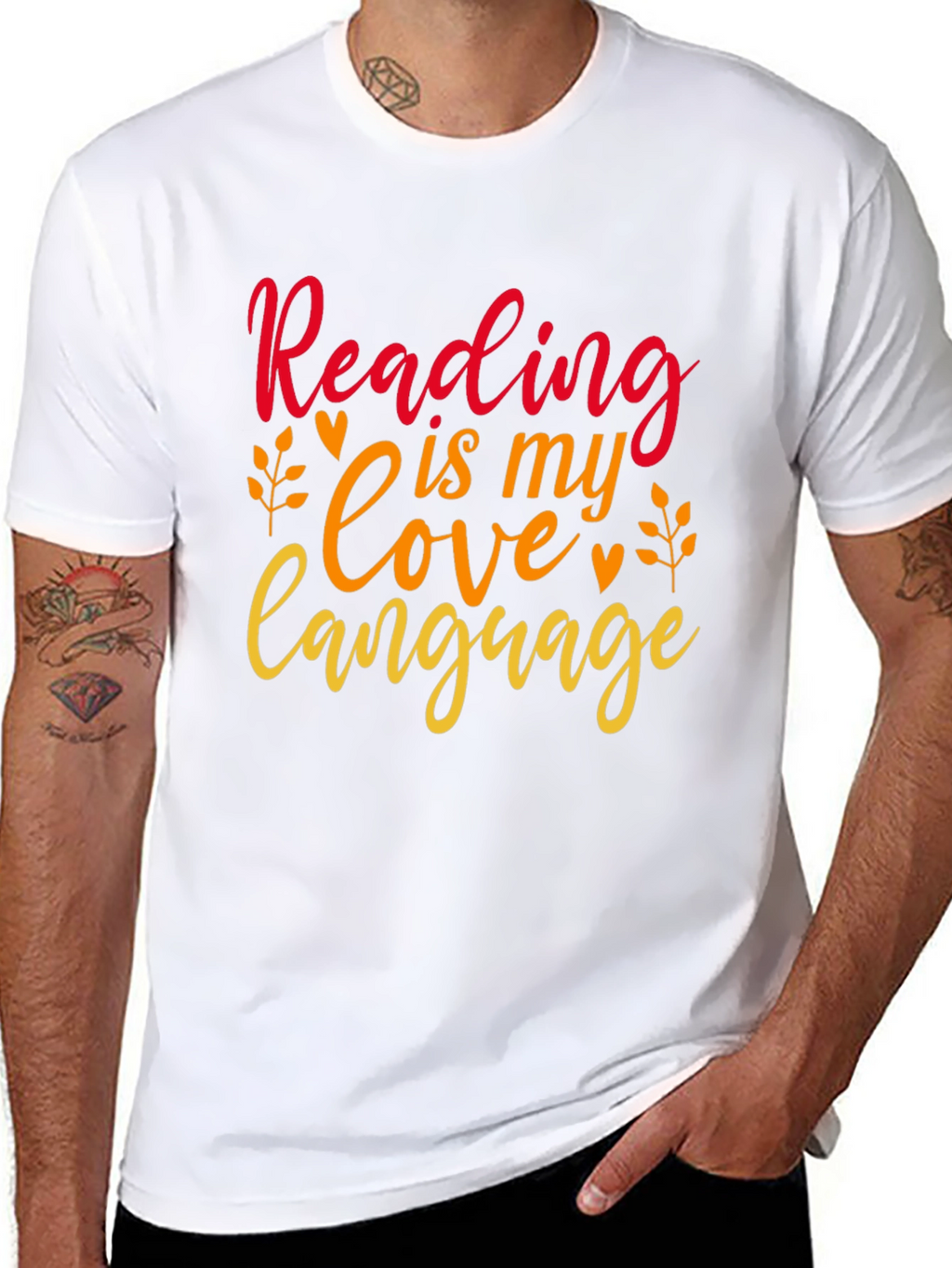 Reading Is My Love Language Tee