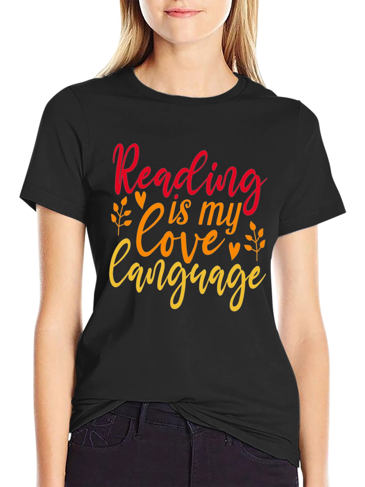 Reading Is My Love Language Tee