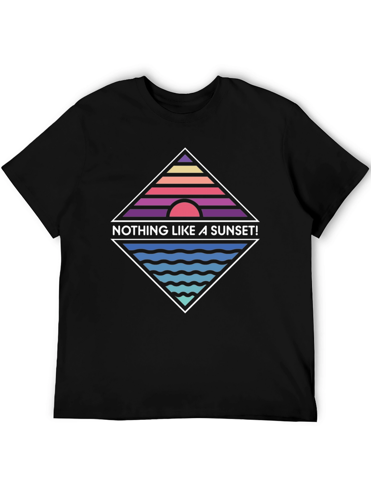 Retro Sunset Graphic T-Shirt - Nothing Like A Sunset!