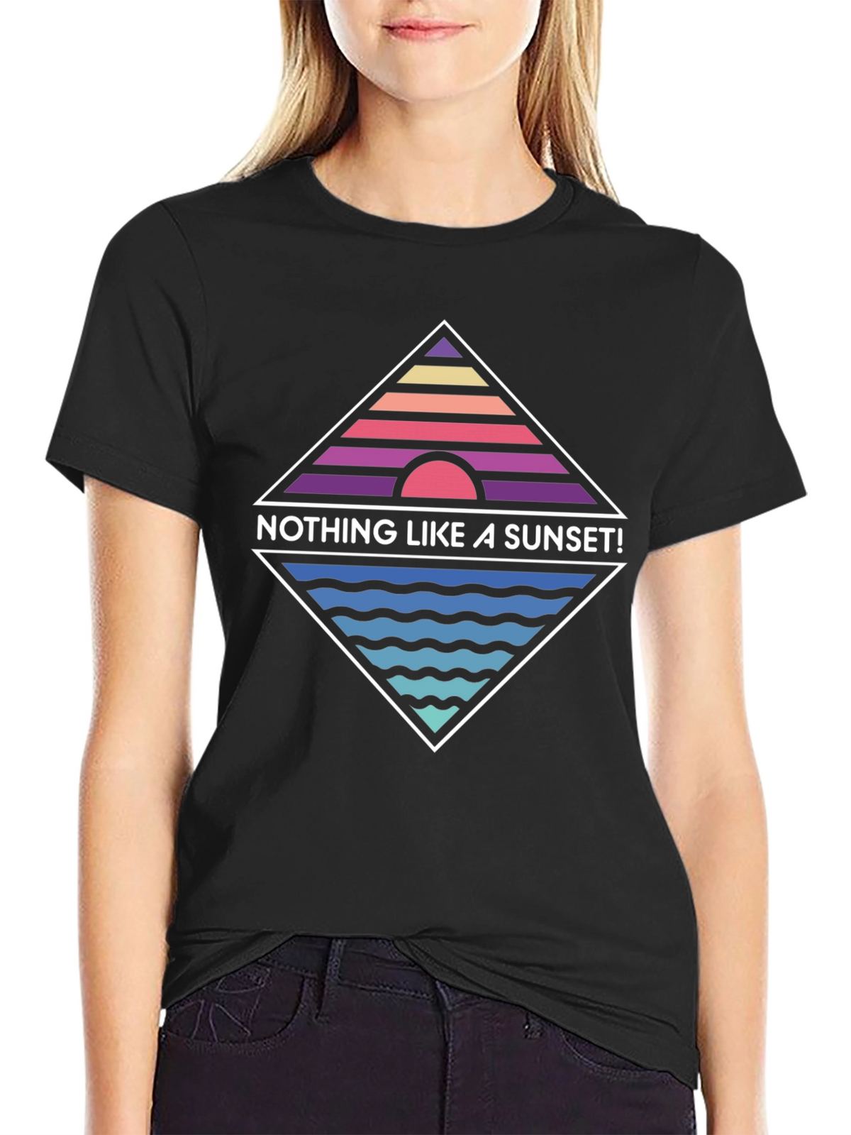 Retro Sunset Graphic T-Shirt - Nothing Like A Sunset!