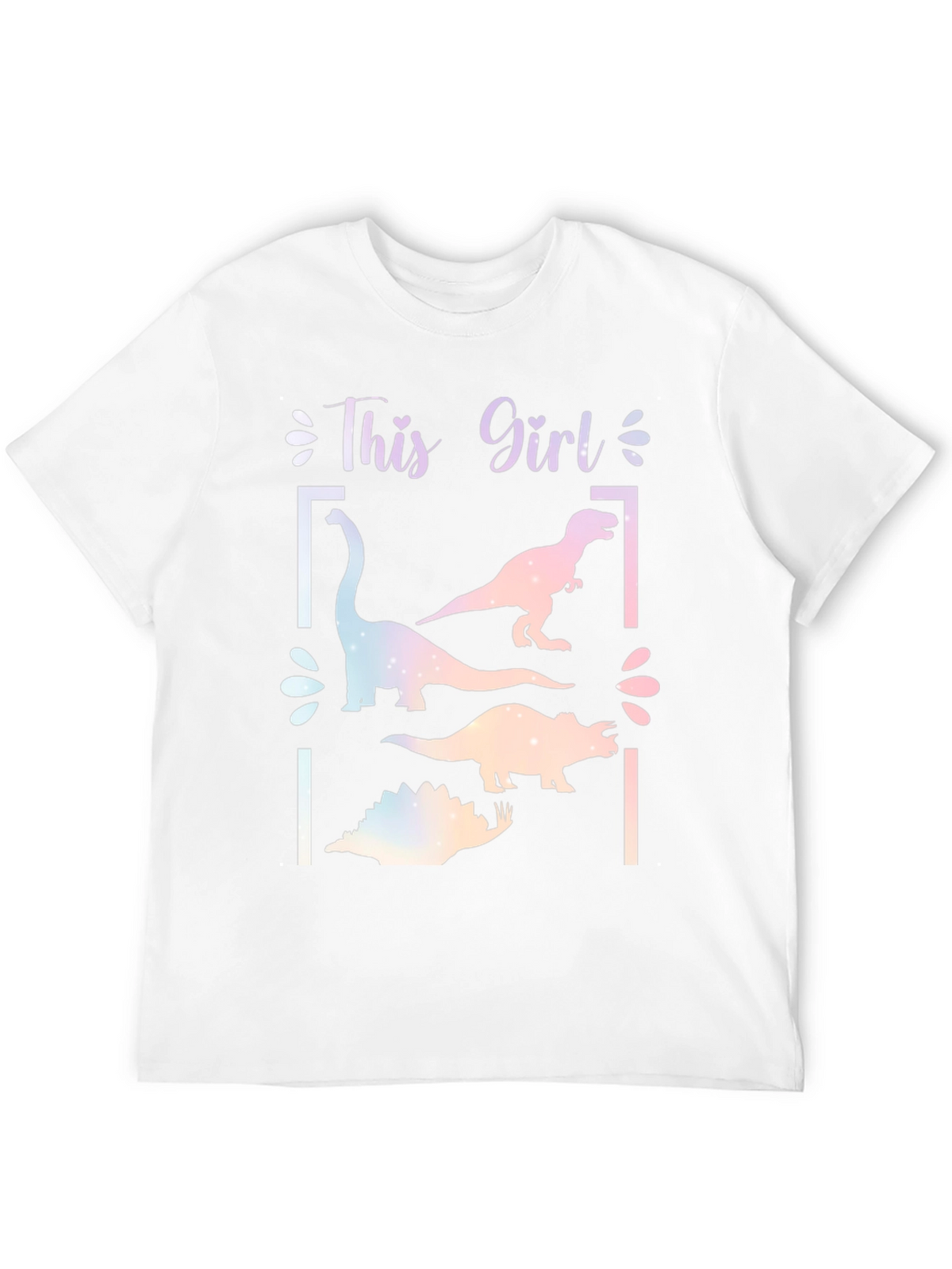 This Girl Loves Dinosaurs T-Shirt