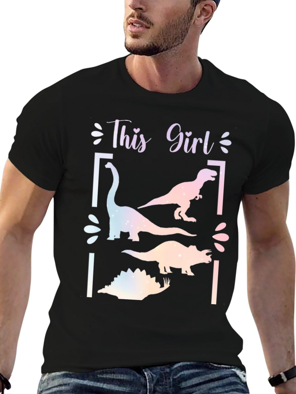 This Girl Loves Dinosaurs T-Shirt