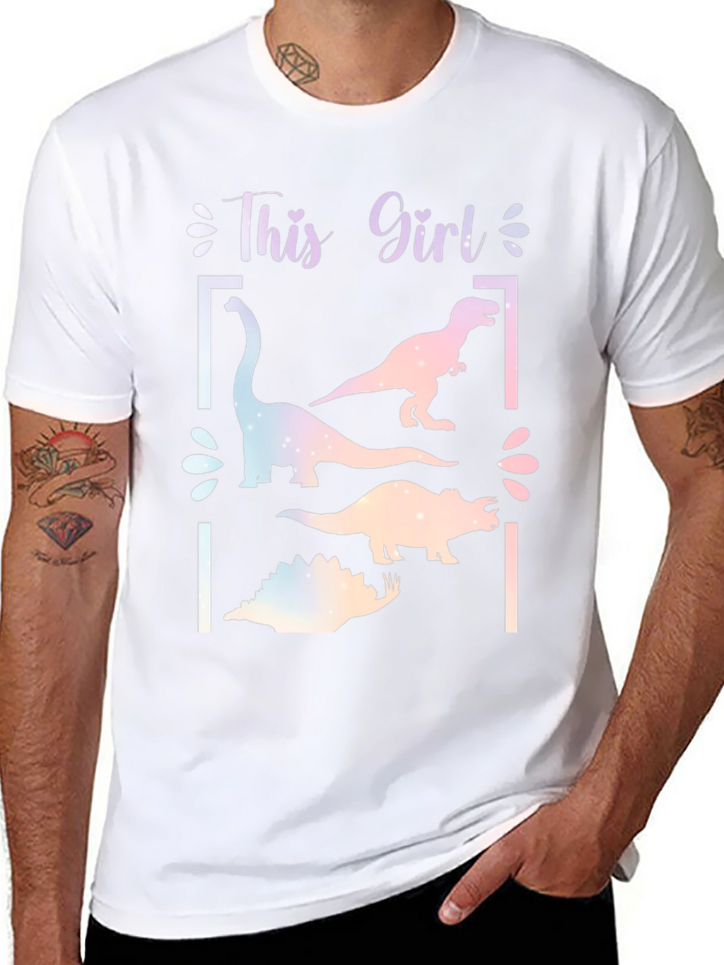 This Girl Loves Dinosaurs T-Shirt