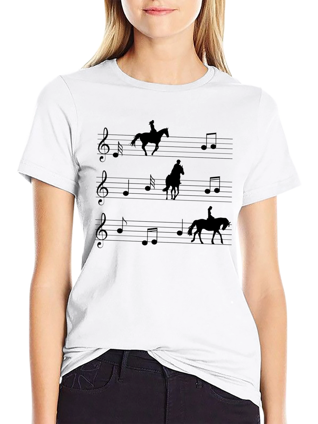 Musical Horse Rider T-Shirt
