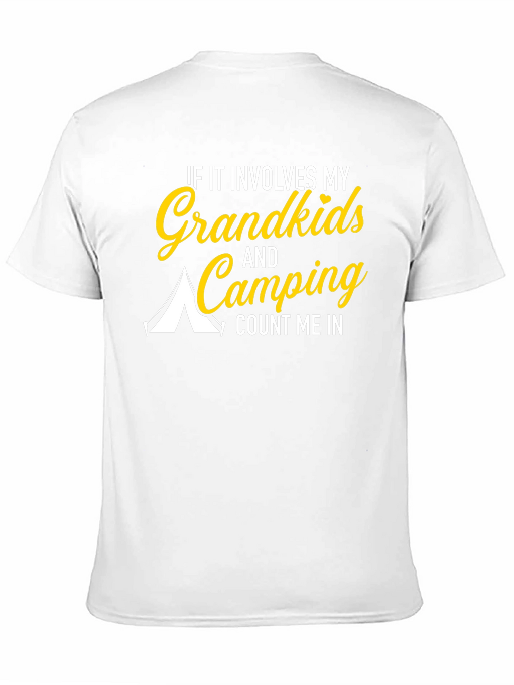Grandkids & Camping T-Shirt: Count Me In!