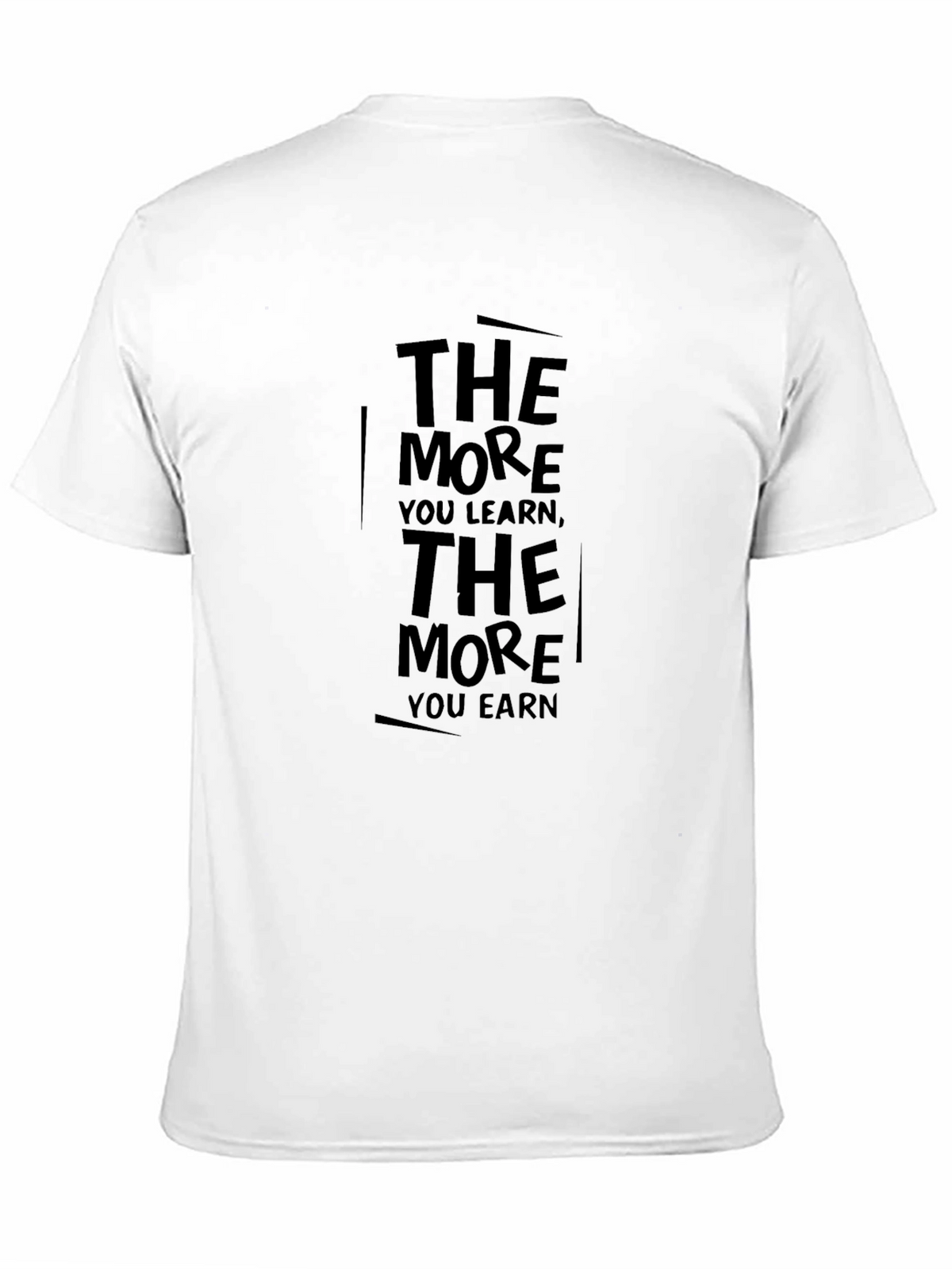 The More You Learn Graphic T-Shirt