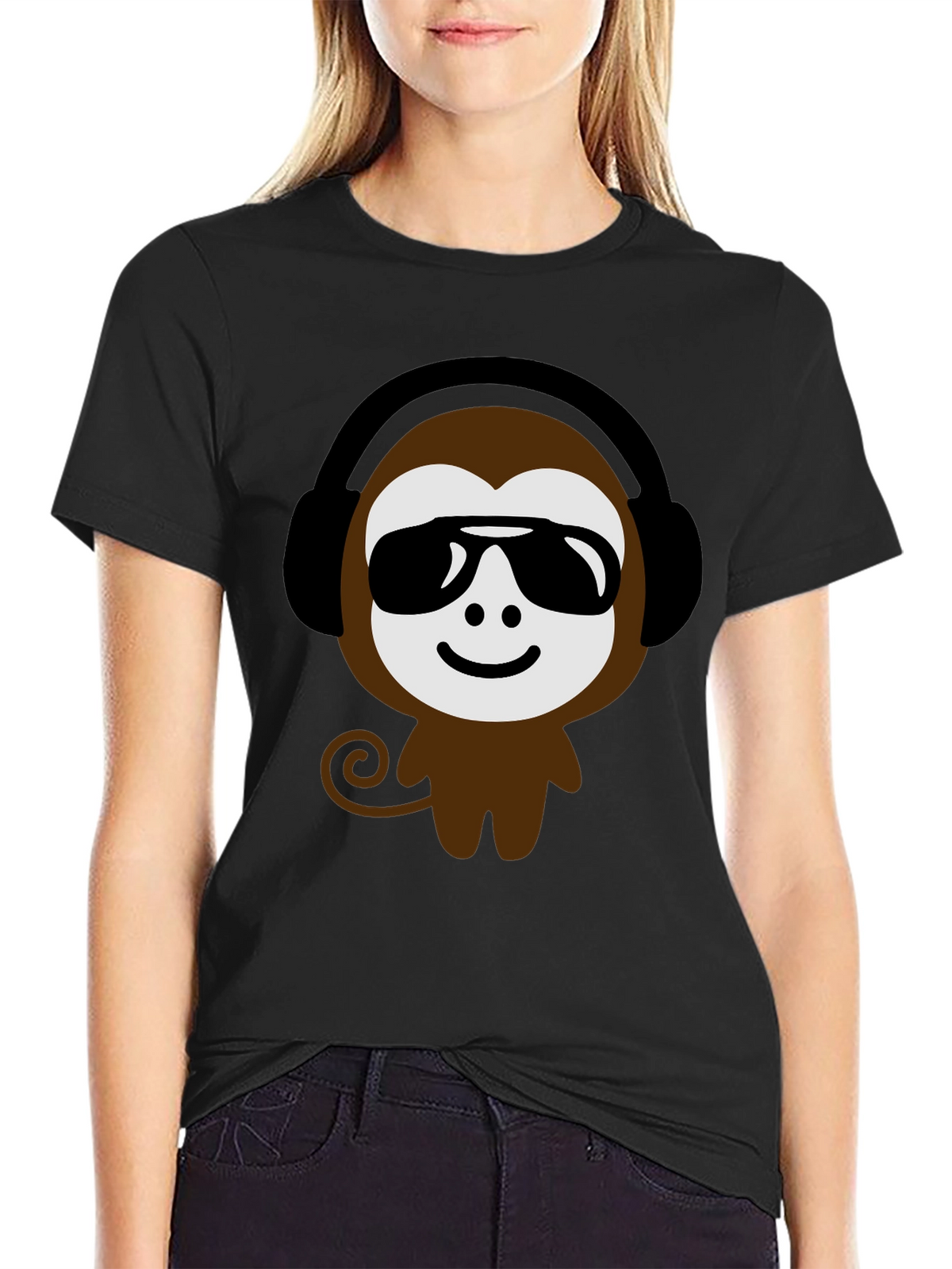 Cool Monkey T-Shirt: Fun Graphic Tee