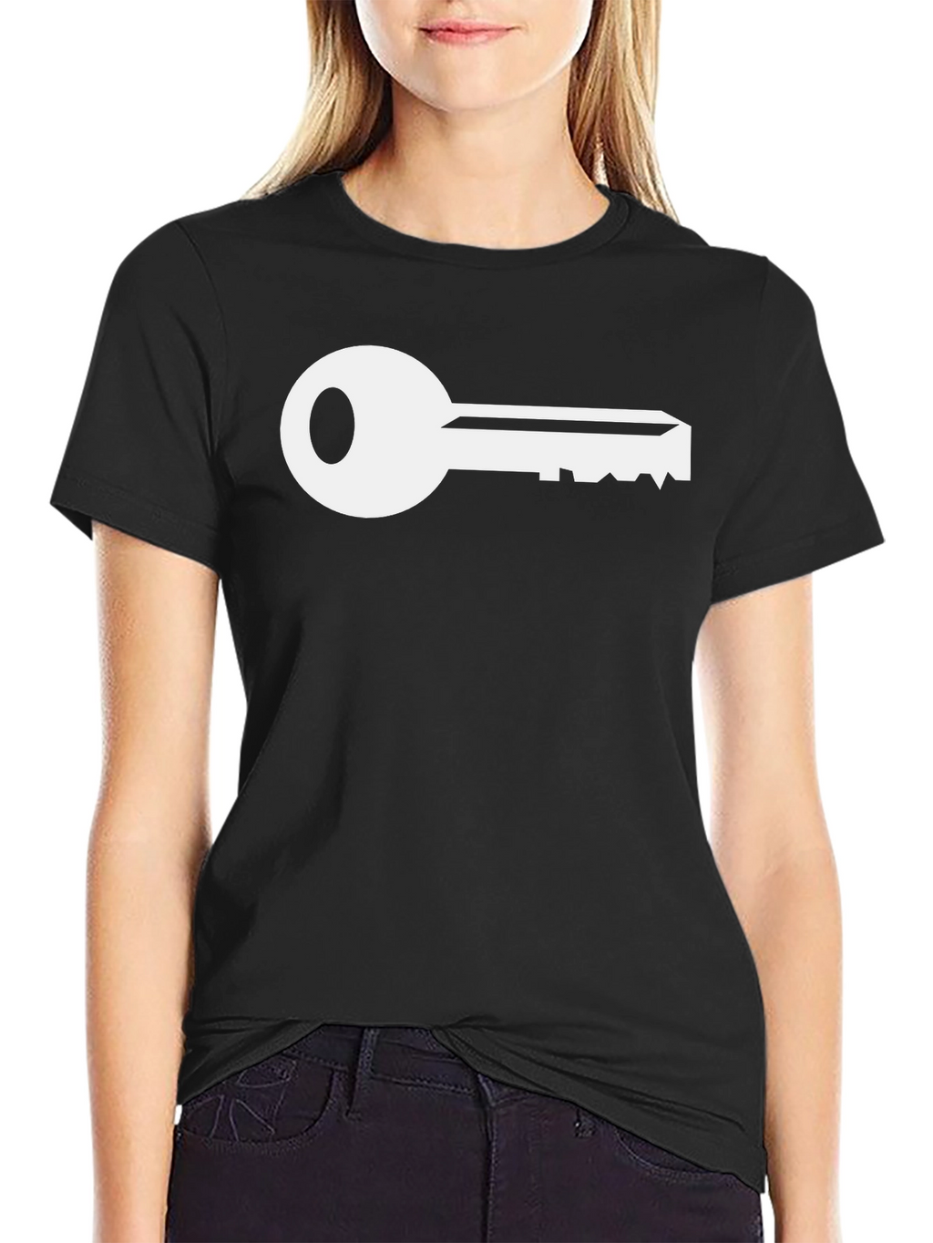 Key Graphic T-Shirt - Black
