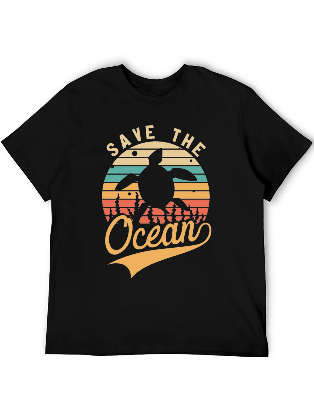 Save the Ocean Turtle Graphic Tee