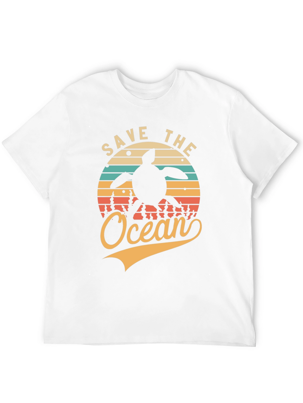 Save the Ocean Turtle Graphic Tee