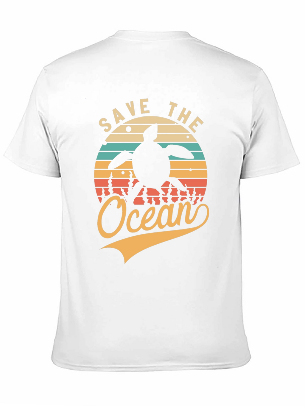 Save the Ocean Turtle Graphic Tee