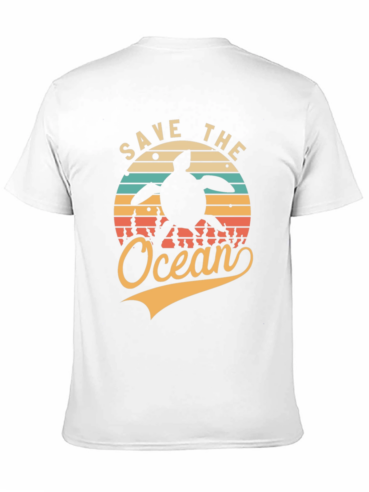 Save the Ocean Turtle Graphic Tee