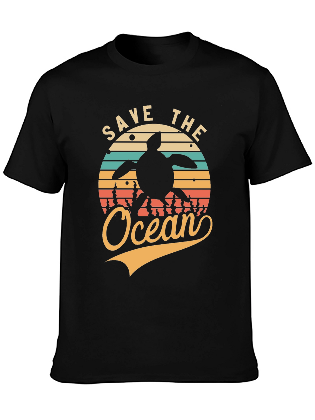 Save the Ocean Turtle Graphic Tee