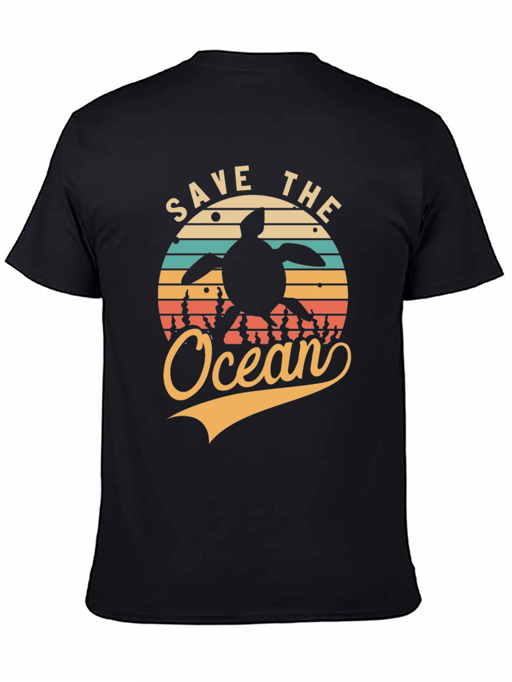 Save the Ocean Turtle Graphic Tee