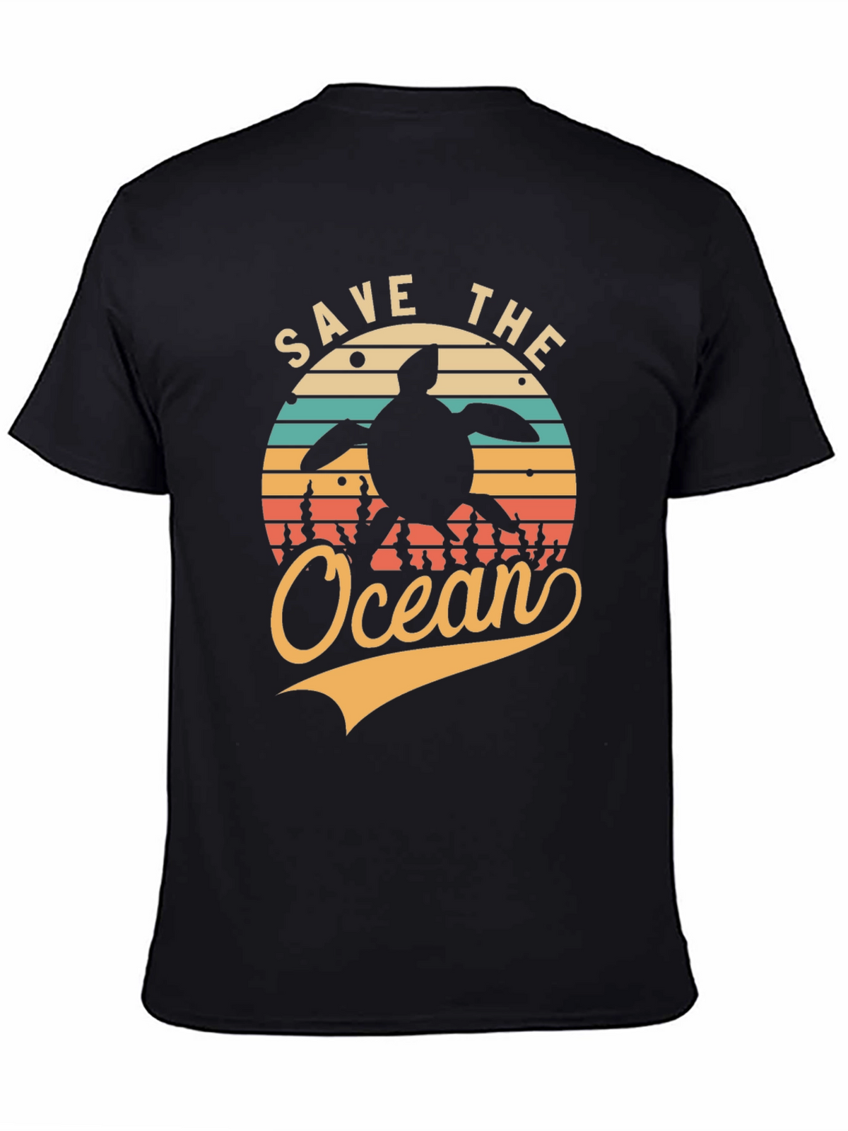 Save the Ocean Turtle Graphic Tee