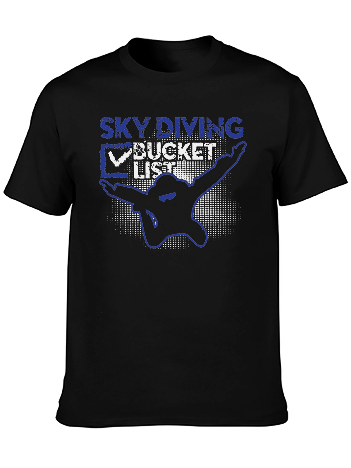 Skydiving Bucket List Graphic T-Shirt
