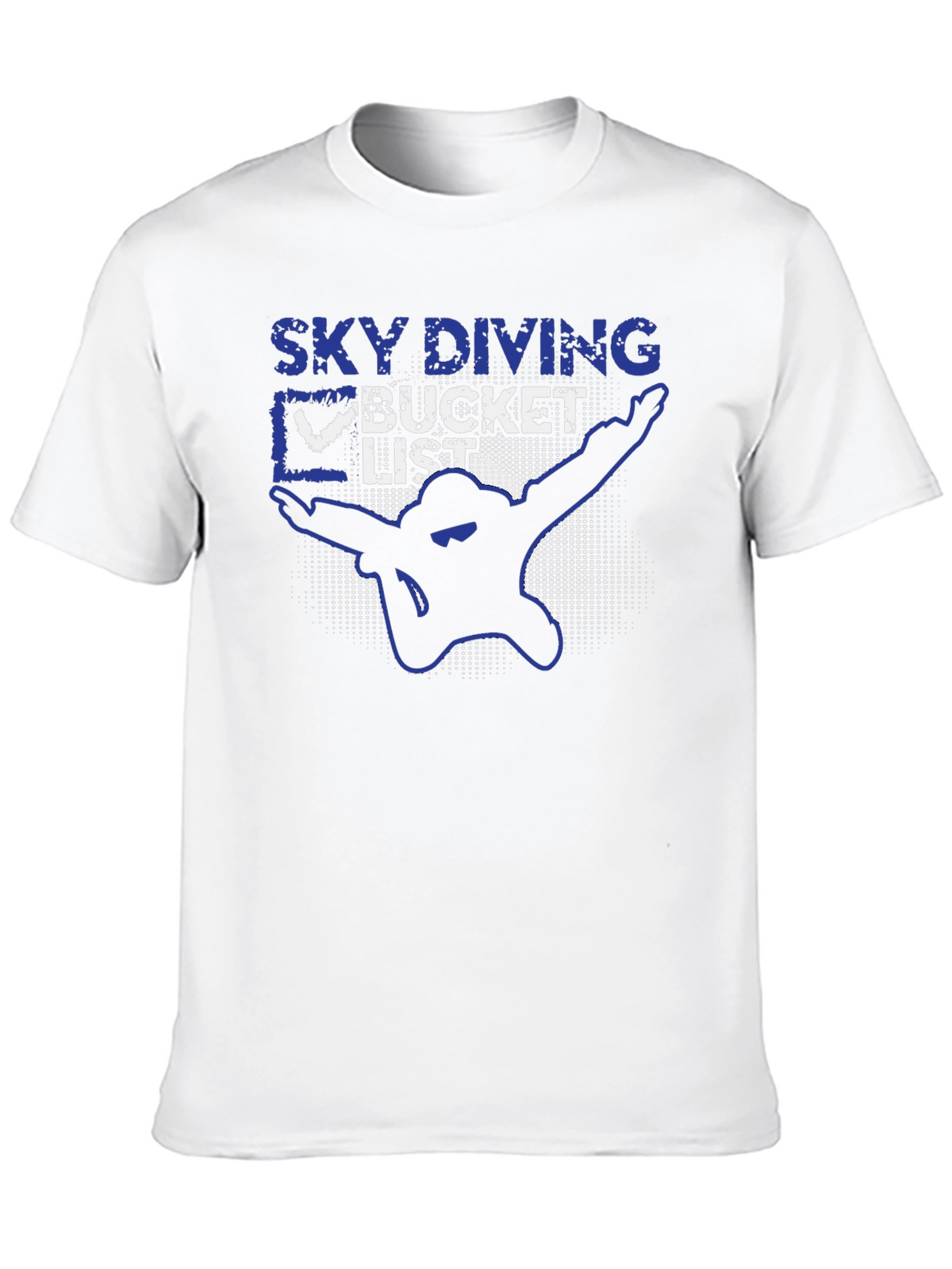 Skydiving Bucket List Graphic T-Shirt