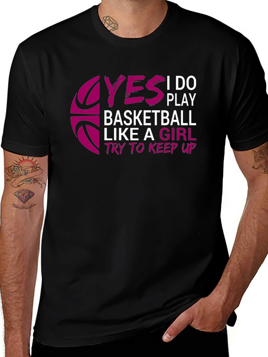 Yes I Do Play Basketball T-Shirt