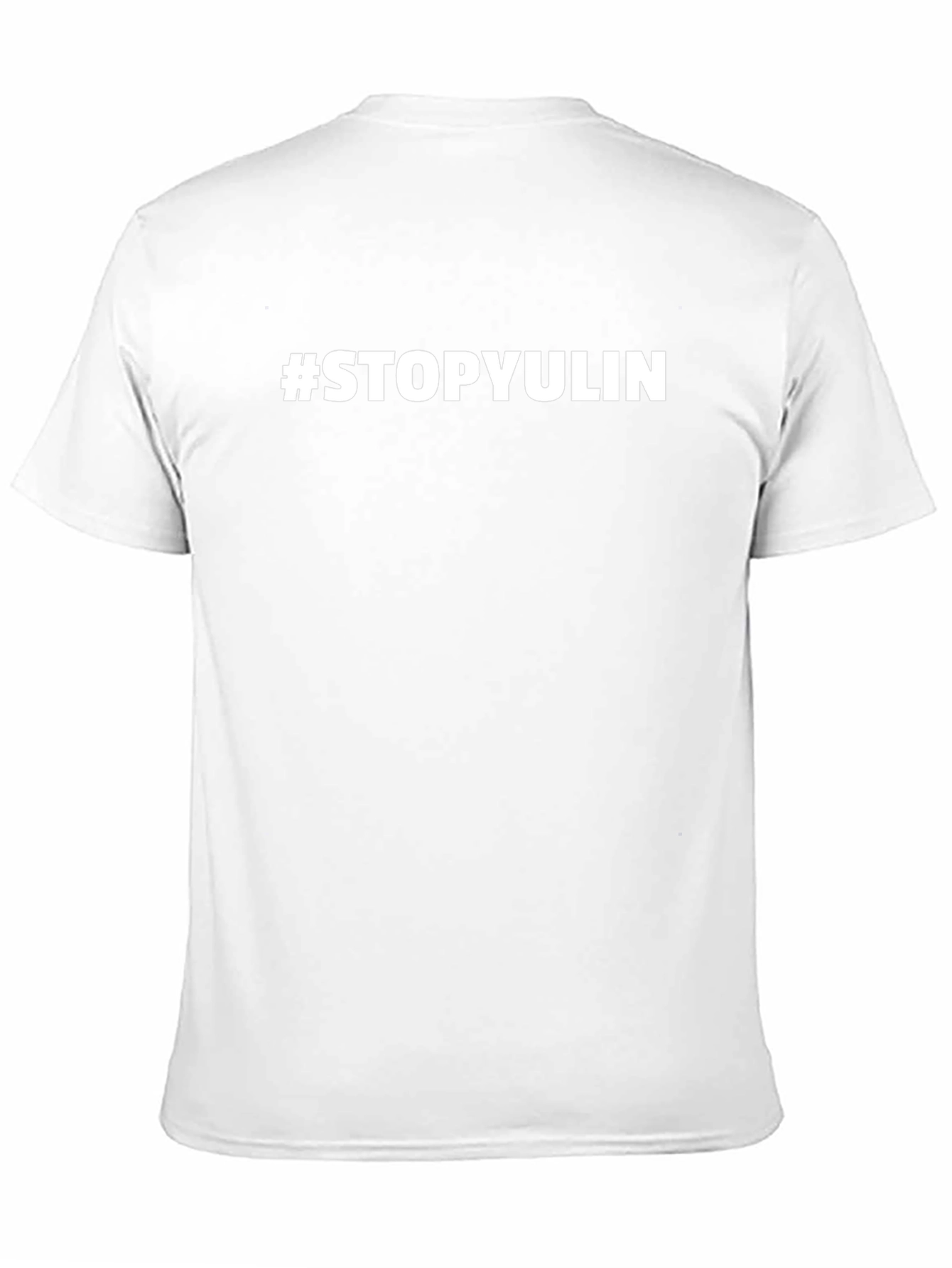 #STOPYULIN Black Graphic Tee - Mens Activism T-Shirt