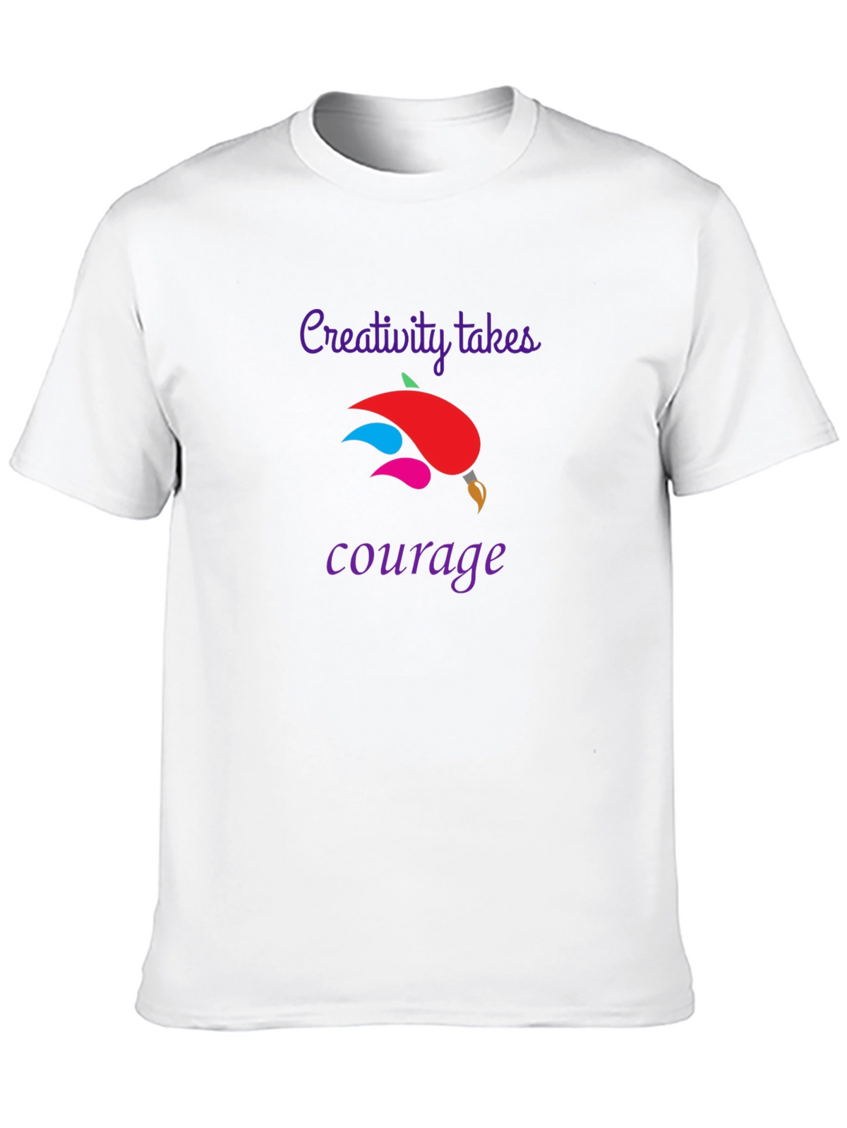 Creativity Takes Courage Black T-Shirt