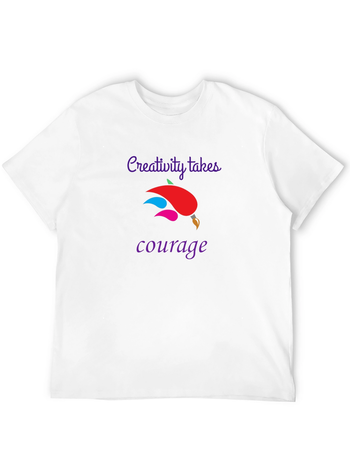 Creativity Takes Courage Black T-Shirt