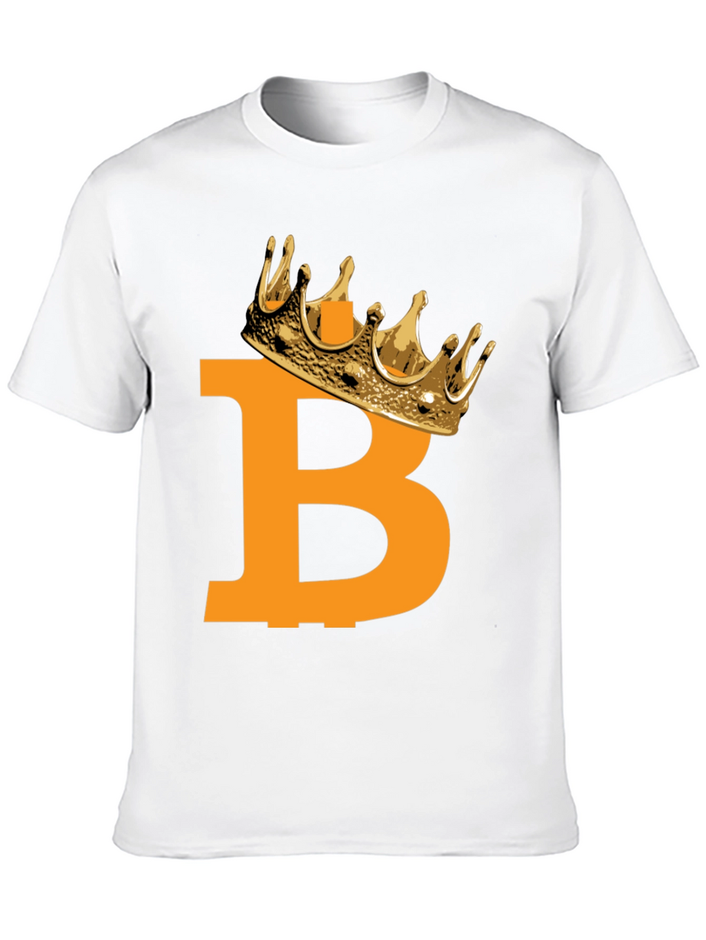 Bitcoin King Black T-Shirt