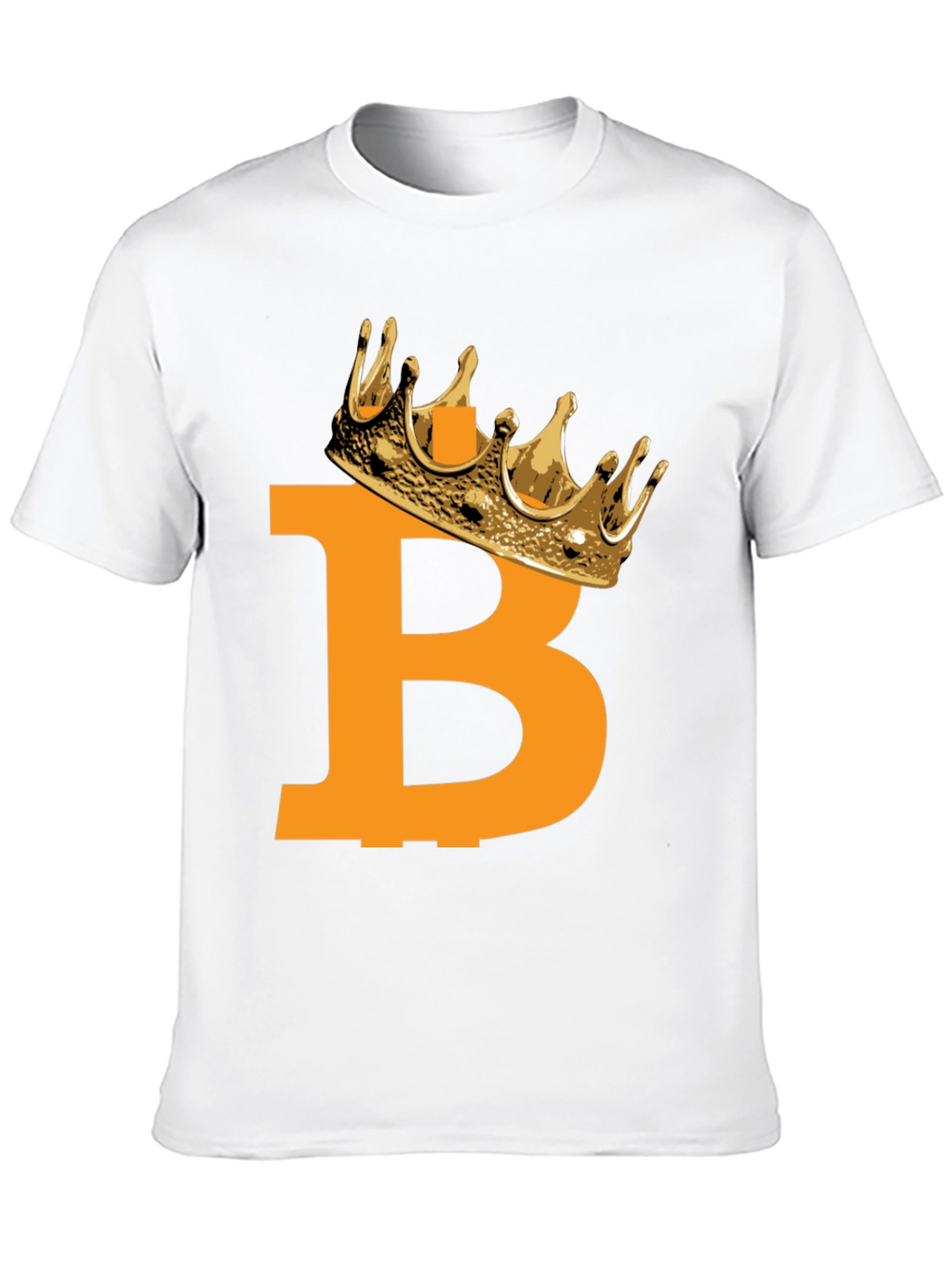 Bitcoin King Black T-Shirt