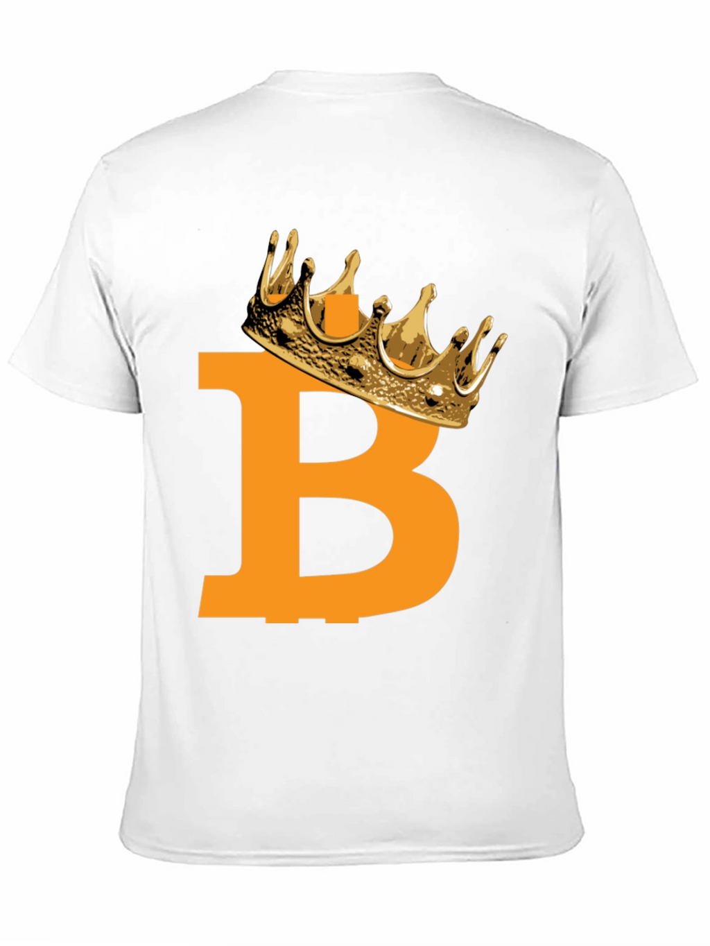 Bitcoin King Black T-Shirt