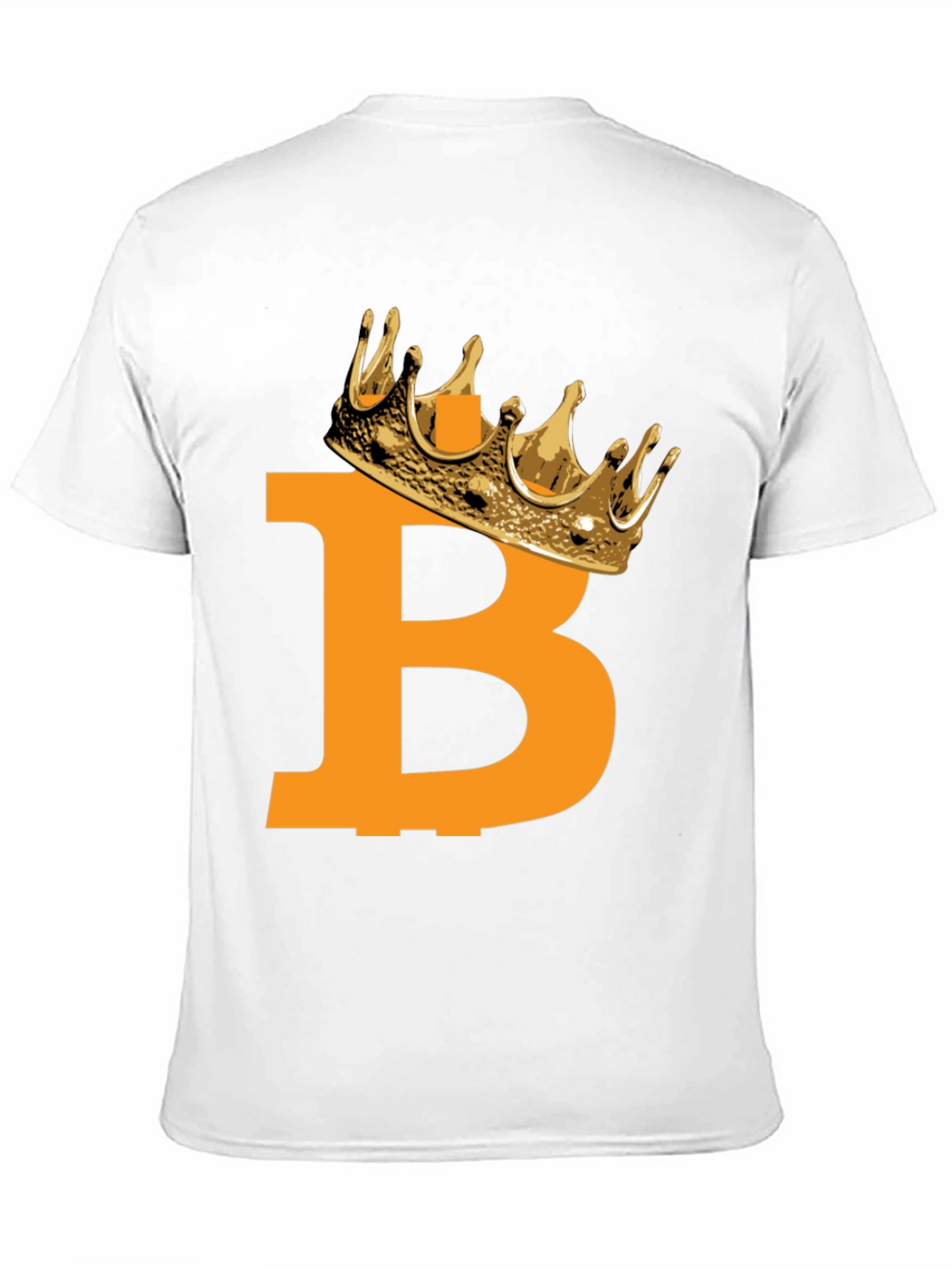 Bitcoin King Black T-Shirt