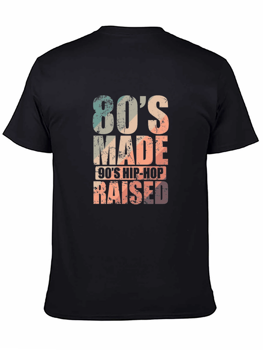 80s Made 90s Hip-Hop Raised Graphic Tee