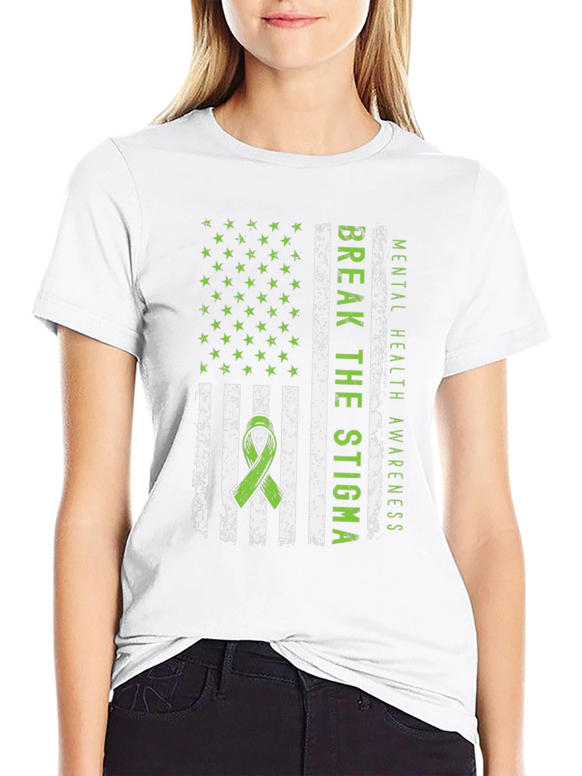Mental Health Awareness T-Shirt - Break the Stigma