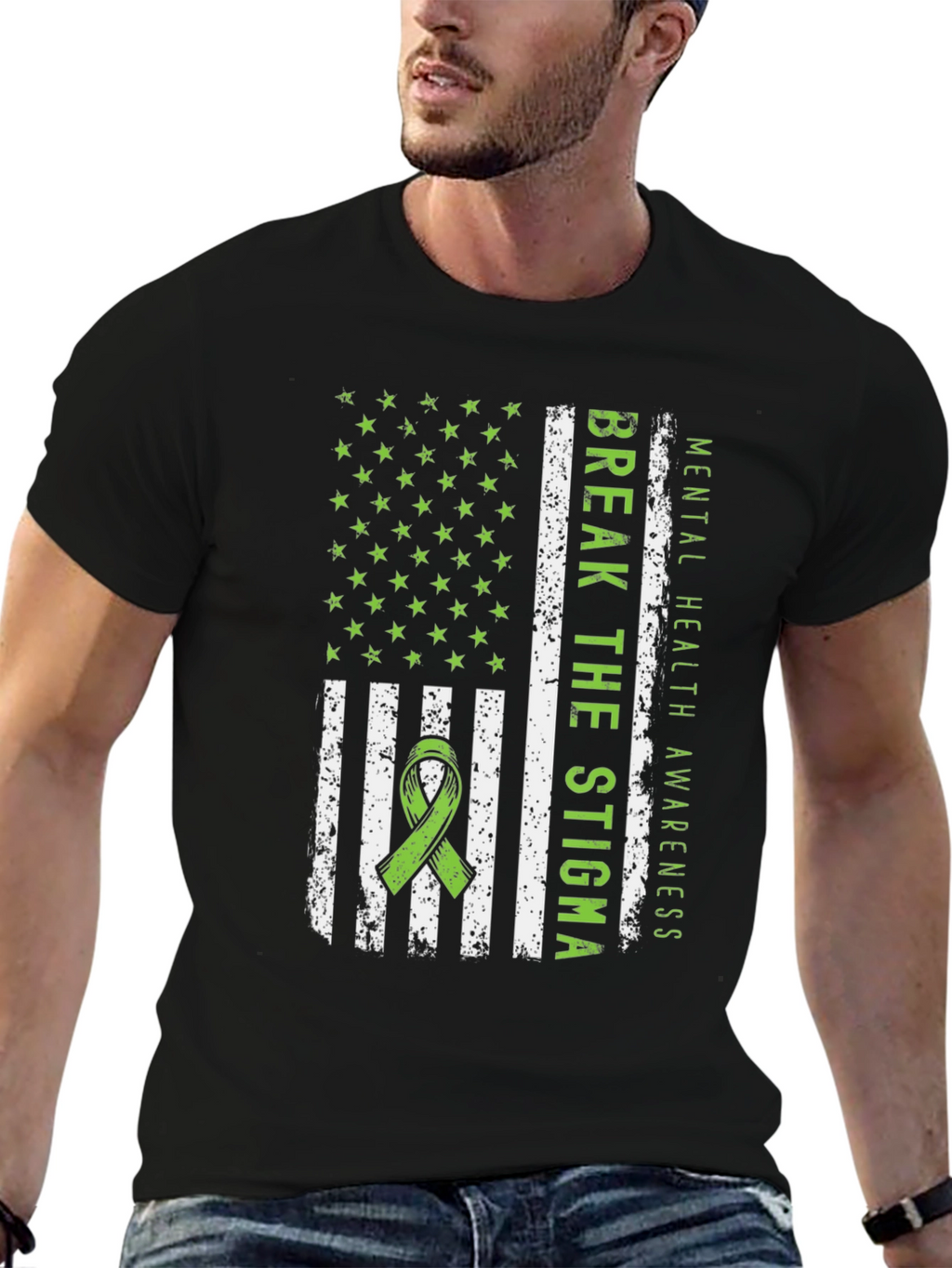 Mental Health Awareness T-Shirt - Break the Stigma