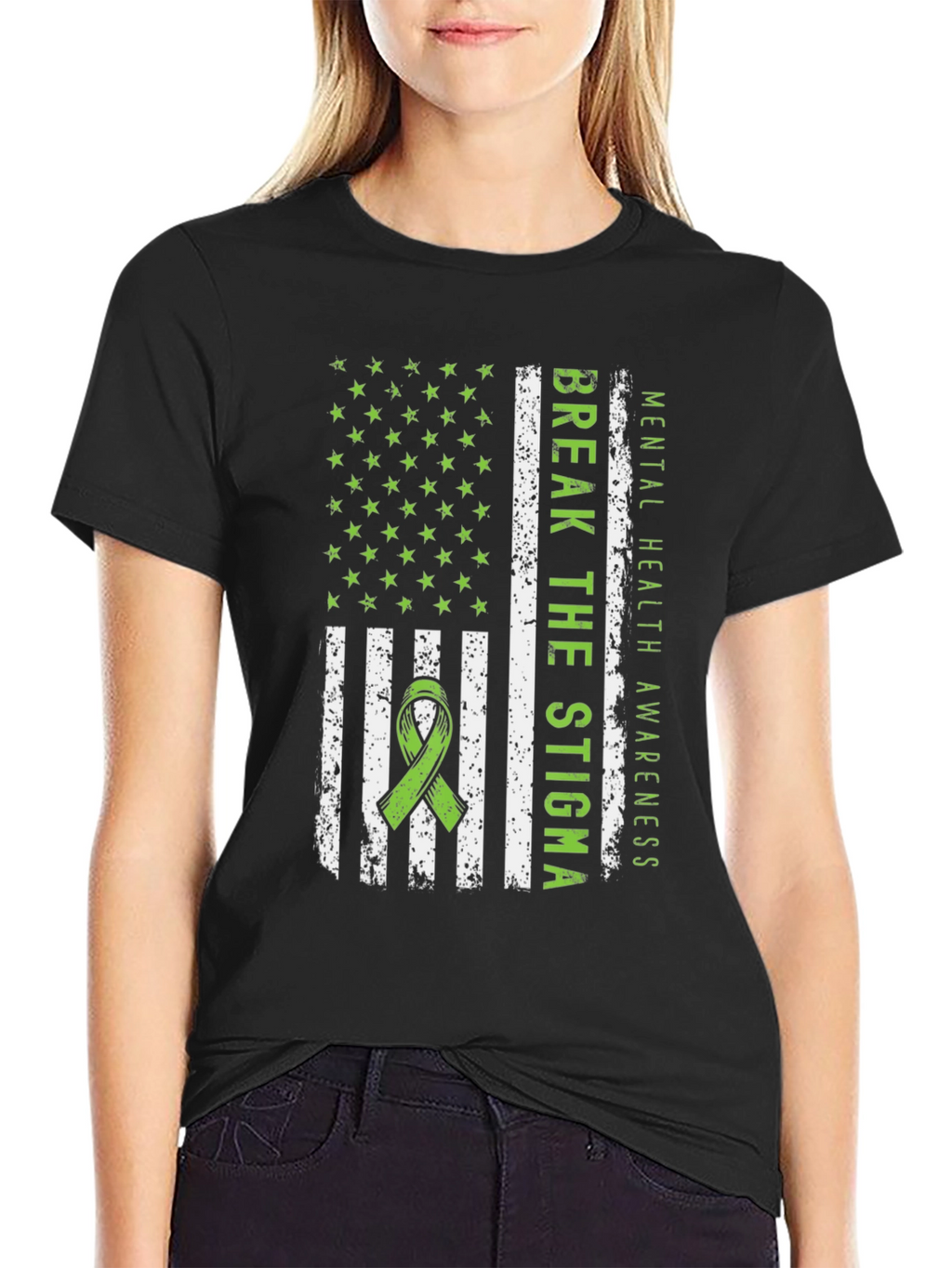 Mental Health Awareness T-Shirt - Break the Stigma