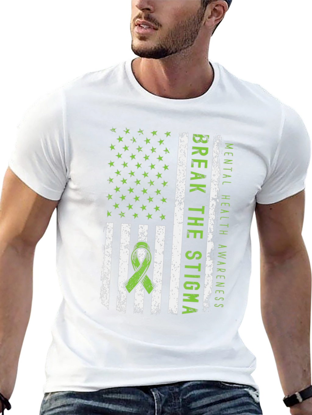 Mental Health Awareness T-Shirt - Break the Stigma