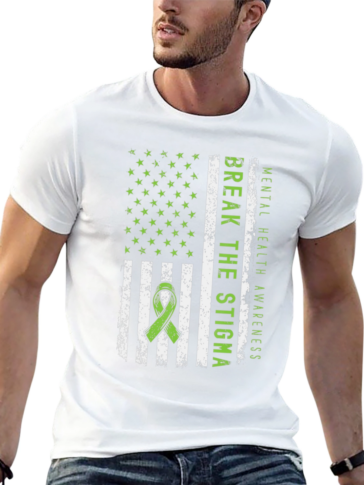 Mental Health Awareness T-Shirt - Break the Stigma