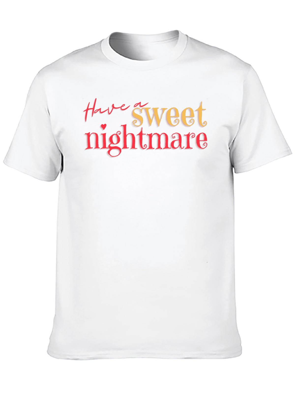 Sweet Nightmare Black Graphic T-Shirt