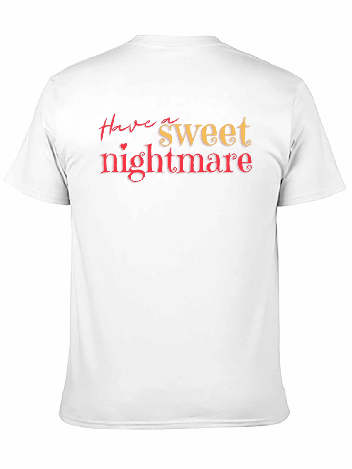 Sweet Nightmare Black Graphic T-Shirt