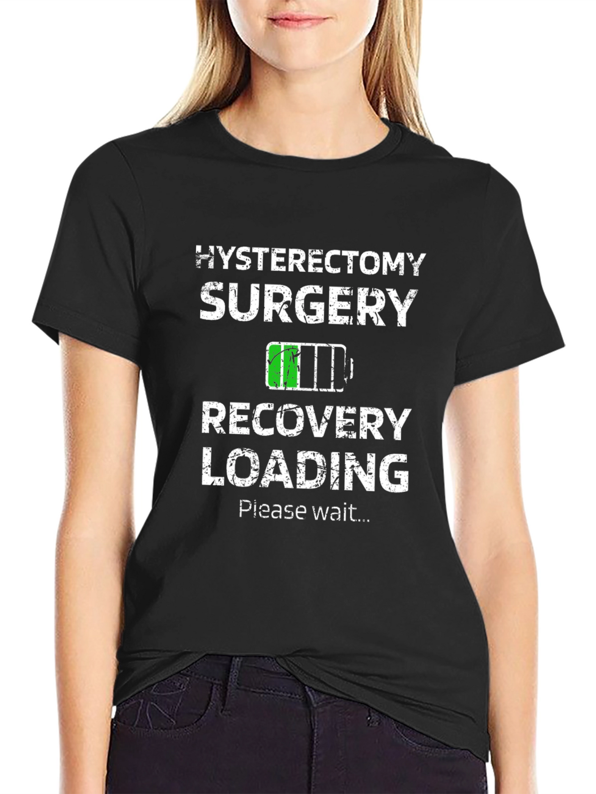 Hysterectomy Surgery Recovery Loading T-Shirt