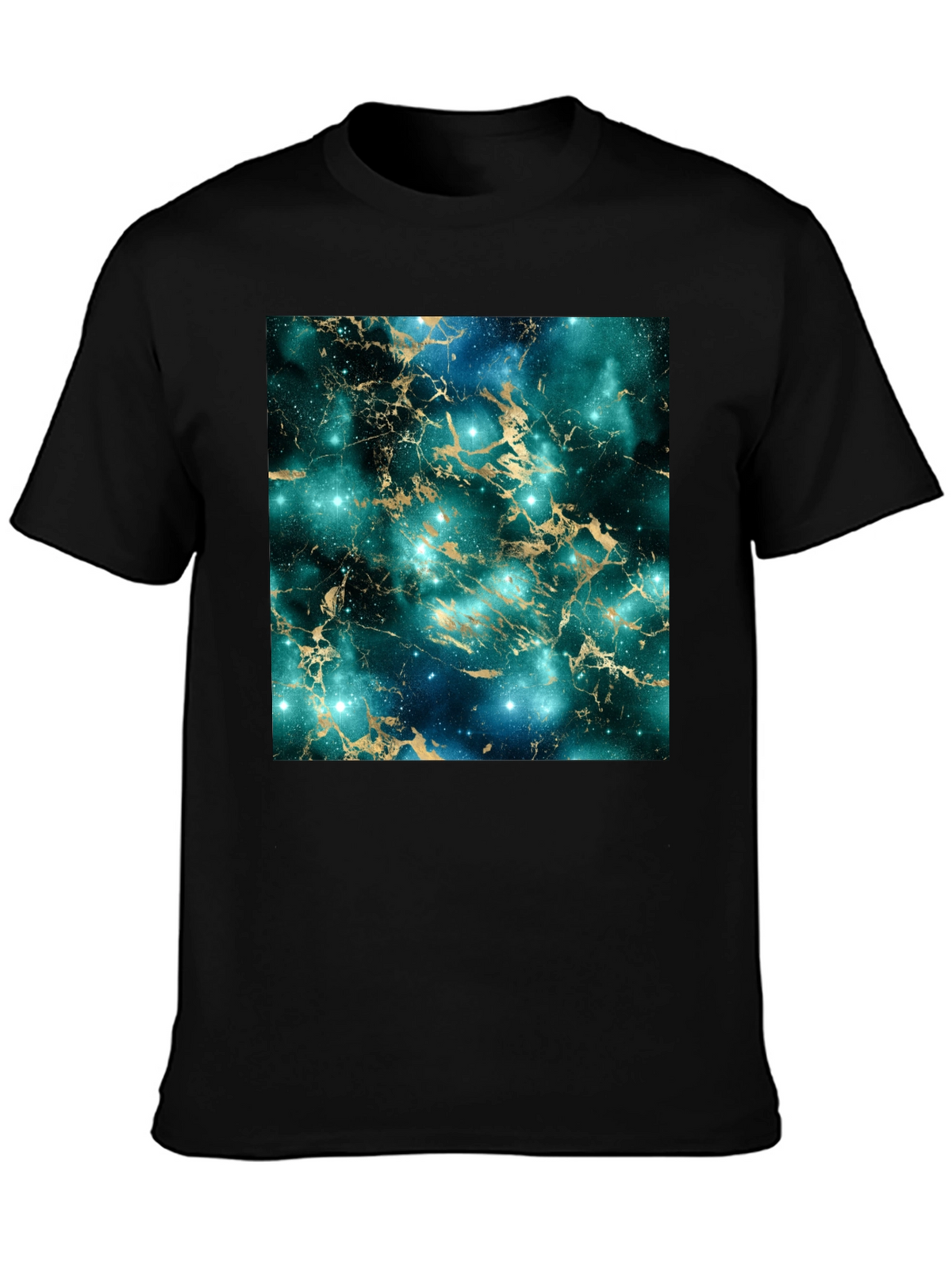 Galaxy Marble Print T-Shirt